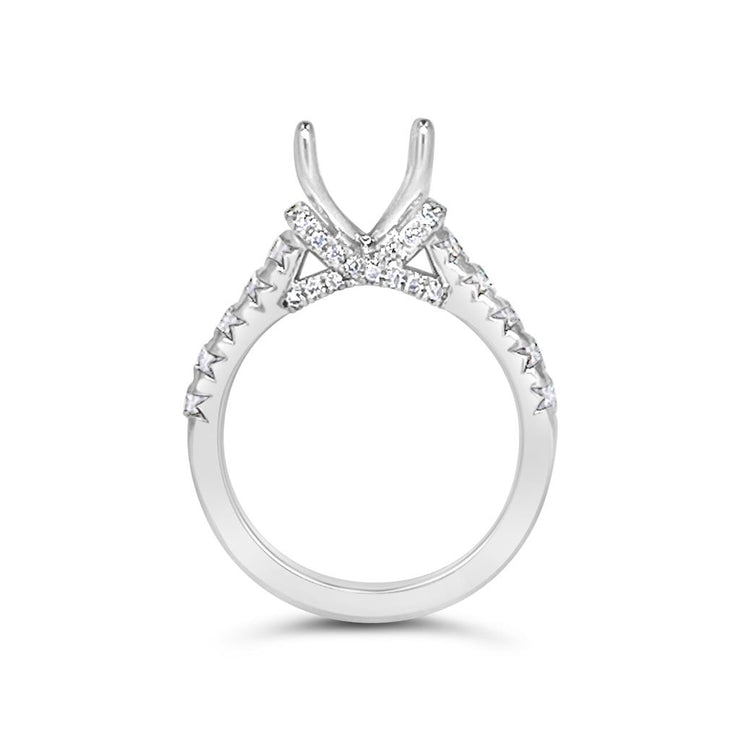 Yes by Martin Binder Semi-Mount Round Engagement Ring (0.58 ct. tw.)