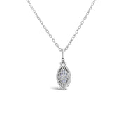 Irisa by Martin Binder Marquise Tanzanite & Diamond Necklace