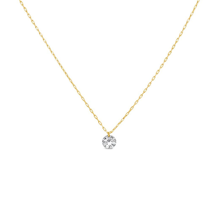 Clara by Martin Binder Diamond Solitaire Pendant Necklace (0.17 ct. tw.)