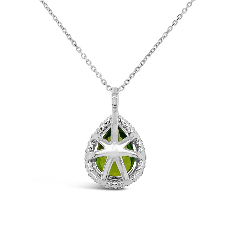 Irisa by Martin Binder Peridot & Diamond Statement Necklace