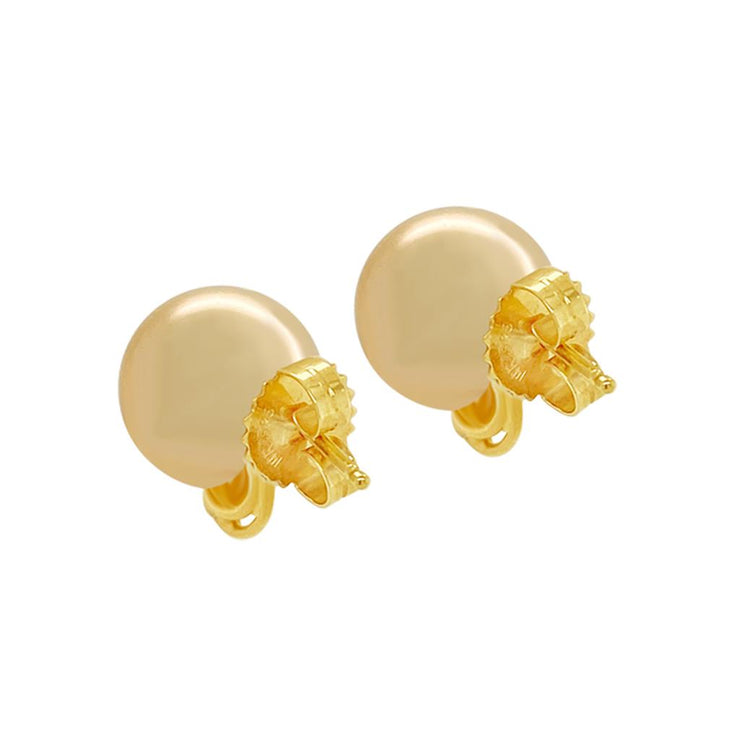Miyana by Martin Binder Golden South Sea Pearl Stud Earrings