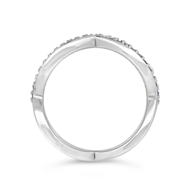 Clara by Martin Binder Diamond Double Infinity Ring (0.23 ct. tw.)