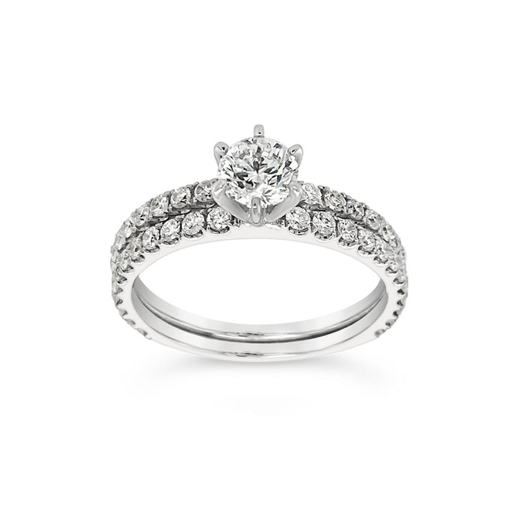 Yes by Martin Binder Diamond Engagement Ring Set (1.36 ct. tw.)