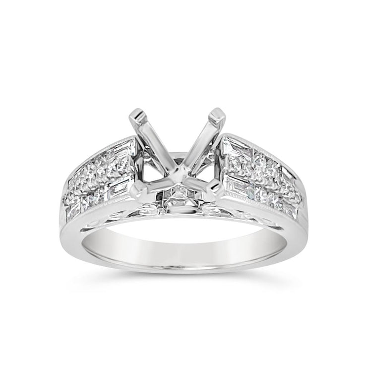 Yes by Martin Binder Round Diamond Engagement Ring Mounting (0.72 ct. tw.)