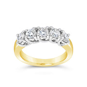 Clara by Martin Binder 5 Stone Diamond Anniversary Ring (1.17 ct. tw.)