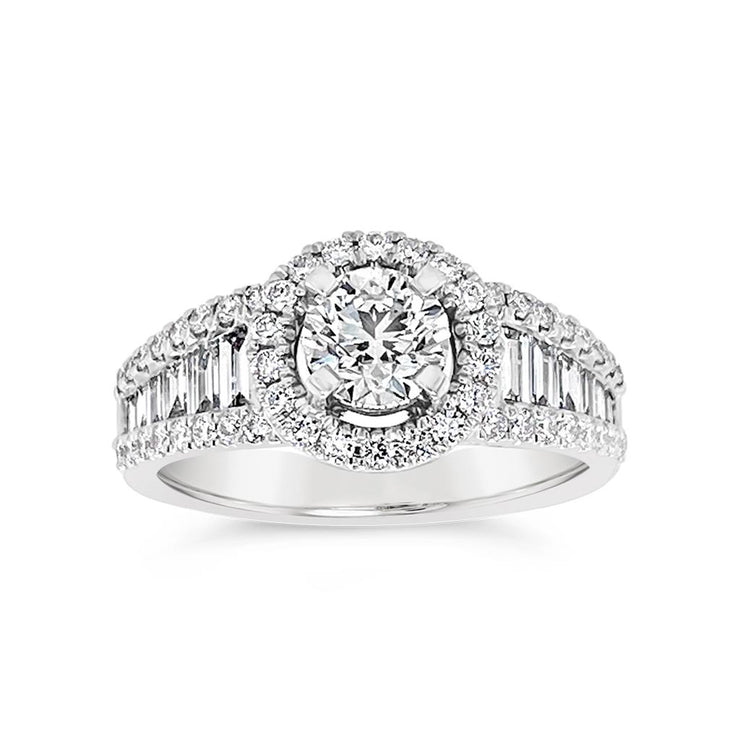 Yes by Martin Binder Platinum Diamond Engagement Ring (1.58 ct. tw.)