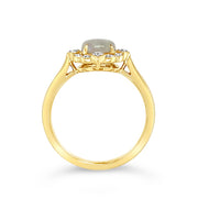 Irisa by Martin Binder Opal & Diamond Ring