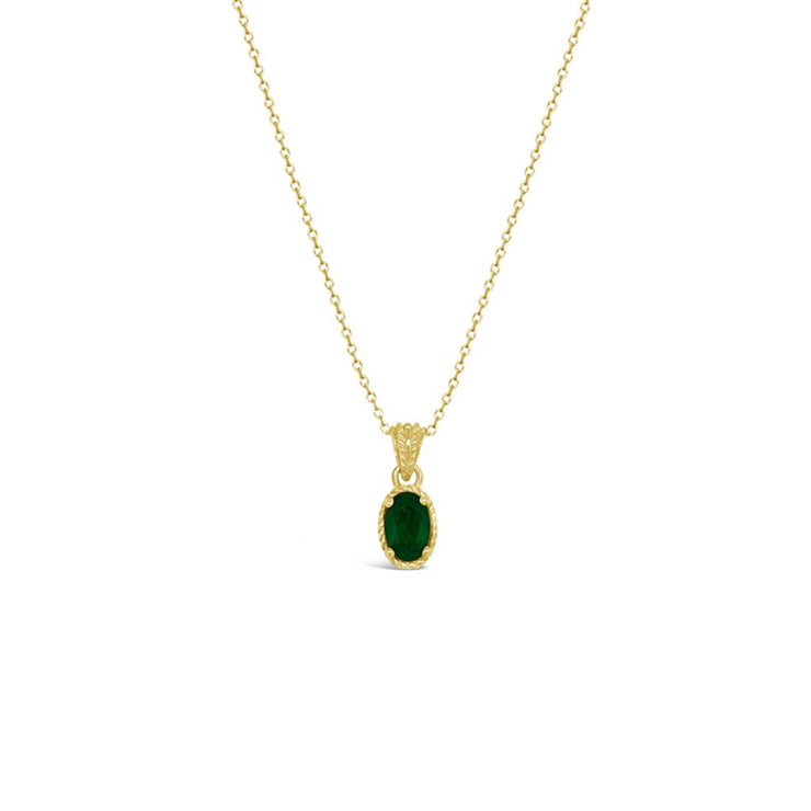 Irisa by Martin Binder Emerald Pendant Necklace