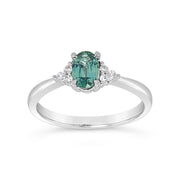 Irisa by Martin Binder Montana Sapphire & Diamond Accent Ring
