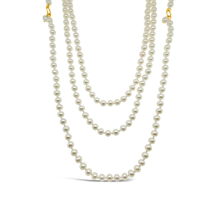 Miyana by Martin Binder Long Freshwater Pearl Wrap Necklace