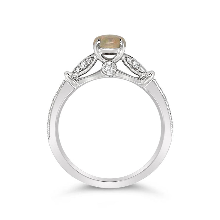 Irisa by Martin Binder Opal & Diamond Accent Ring