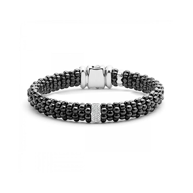 LAGOS Black Caviar Diamond Bracelet