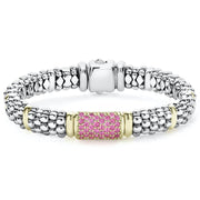 LAGOS Signature Caviar Pink Sapphire Bracelet