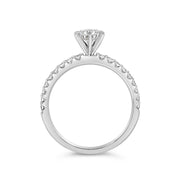 Yes by Martin Binder Round Diamond Engagement Ring (0.96 ct. tw.)
