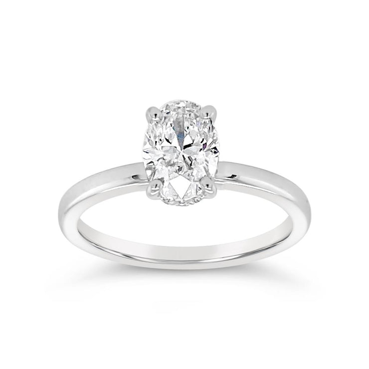 Yes by Martin Binder Oval Diamond Engagement Ring (1.09 ct. tw.)