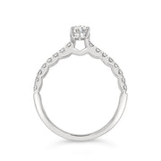Yes by Martin Binder Oval Diamond Engagement Ring (0.76 ct. tw.)