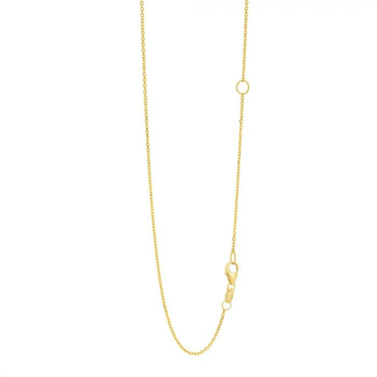 Aura by Martin Binder Gold 1.1mm 20 Inch Cable Chain