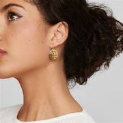 IPPOLITA Classico Large Crinkle Hammered Teardrop Earrings