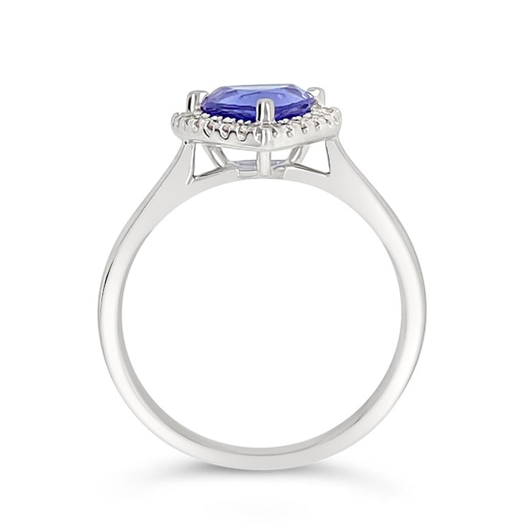 Irisa by Martin Binder Tanzanite & Diamond Ring
