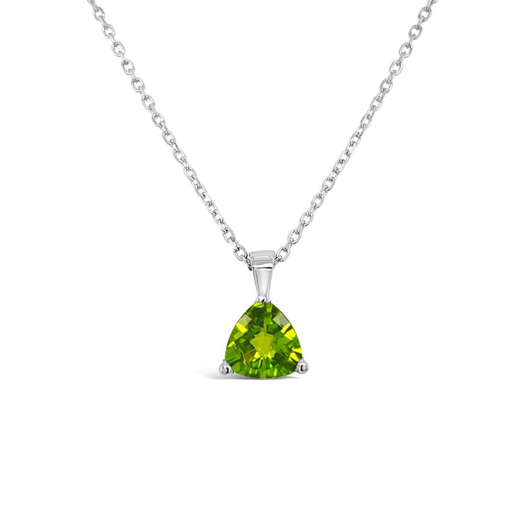 Irisa by Martin Binder Peridot Solitaire Necklace
