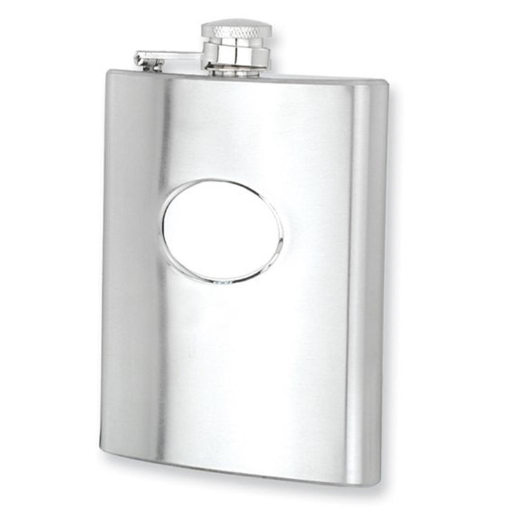 Engravable Steel Hip Flask