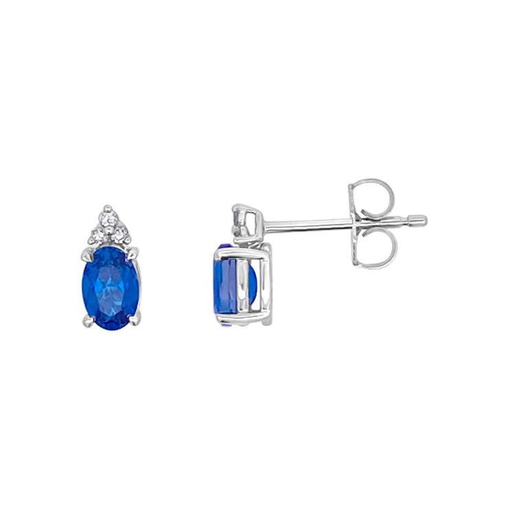 Irisa by Martin Binder London Blue Topaz & Diamond Accent Earrings