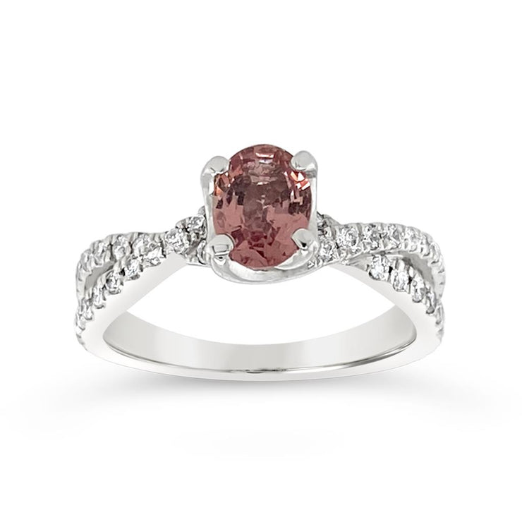 Irisa by Martin Binder Pink Sapphire & Diamond Ring