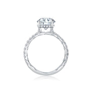 A.Jaffe Solitaire Semi-Mount Diamond Engagement Ring (0.43 ct. tw.)
