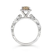 Irisa by Martin Binder Orange Sapphire Engagement Ring (1.17 ct Gemstone)