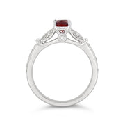 Irisa by Martin Binder Garnet & Diamond Accent Ring