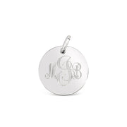 Rox by Martin Binder Engravable Round Disc Charm