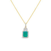 Irisa by Martin Binder Emerald & Diamond Necklace