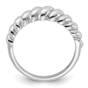 Rox by Martin Binder Sterling Scalloped Fashion Ring