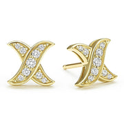 LAGOS Embrace Diamond X Stud Earrings