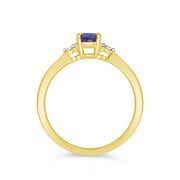 Irisa by Martin Binder Blue Sapphire & Diamond Accent Ring