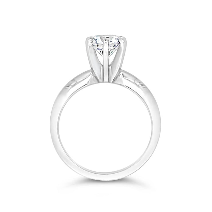 Yes by Martin Binder Platinum Solitaire Engagement Ring Semi Mount
