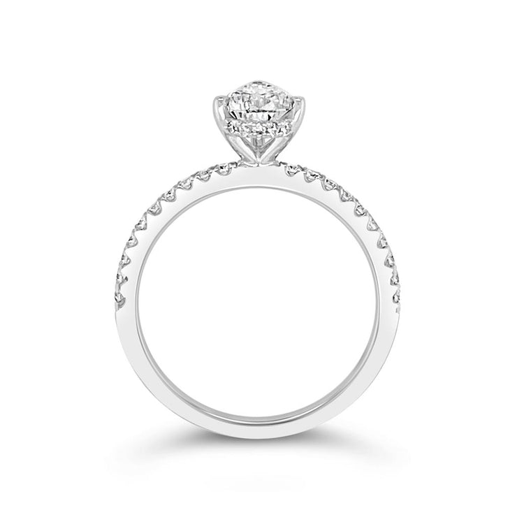 Yes by Martin Binder Pear Diamond Engagement Ring (1.16 ct. tw.)