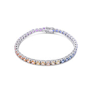 Irisa by Martin Binder Rainbow Sapphire Tennis Bracelet
