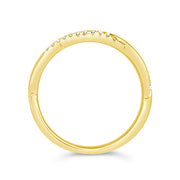 Clara by Martin Binder Diamond Twist Stackable Ring (0.11 ct. tw.)