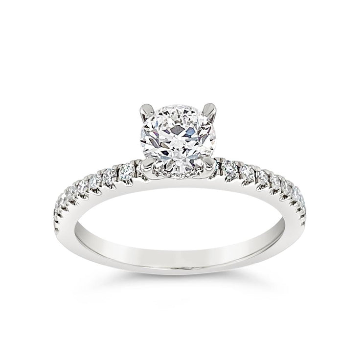 Yes by Martin Binder Round Diamond Engagement Ring (0.94 ct. tw.)