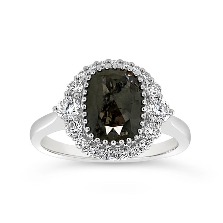 Yes by Martin Binder Salt & Pepper Diamond Engagement Ring (1.69 ct. tw.)
