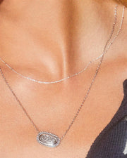 Kendra Scott Baguette Elisa Pendant Necklace