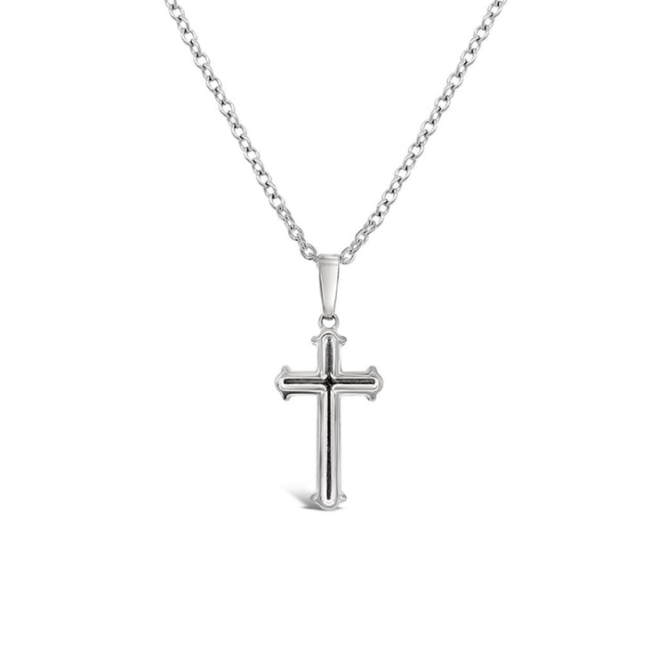 Rox by Martin Binder Thick Cross Necklace