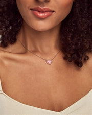 Kendra Scott Ari Neon Heart Short Pendant Necklace