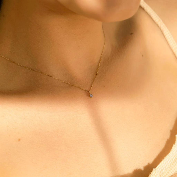 Aurelie Gi December Birthstone Necklace Charm