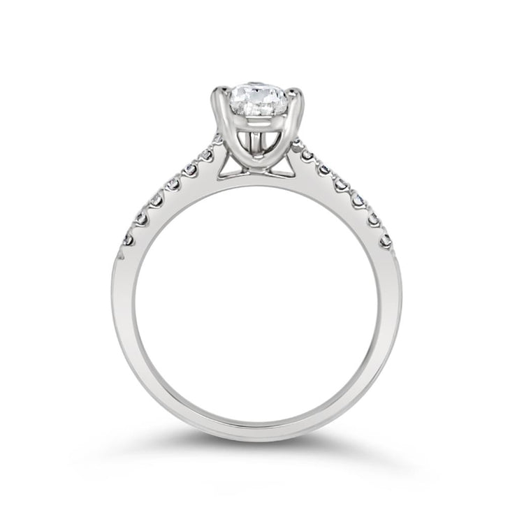 Yes by Martin Binder Pear Diamond Engagement Ring (1.09 ct. tw.)