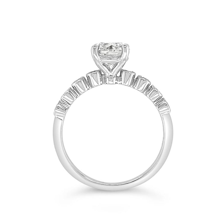 Yes by Martin Binder Diamond Side Stone Engagement Ring (1.20 ct. tw.)