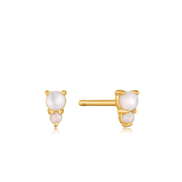 Ania Haie Rising Star Kyoto Opal Stud Earrings
