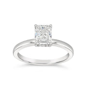 Yes by Martin Binder Radiant Solitaire Diamond Engagement Ring (0.98 ct. tw.)