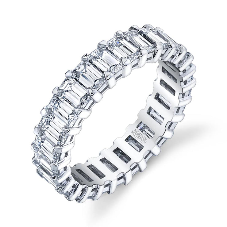 Norman Silverman Platinum Diamond Eternity Ring (3.24 ct. tw.)